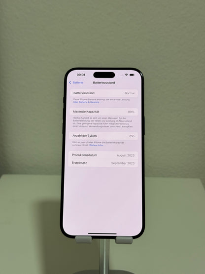 iPhone 15 Pro Max, 256Gb Speicher